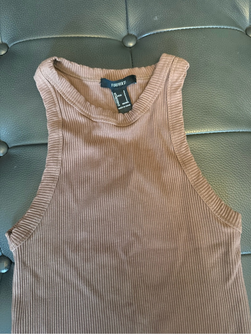 Forever 21 Ribbed Tank Top - Picture 2 of 3